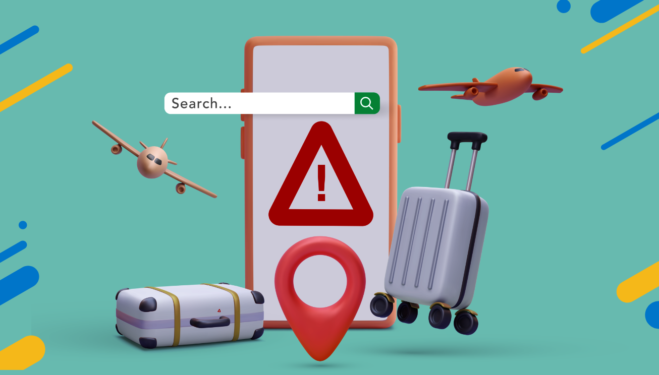 Travel booking warning signs